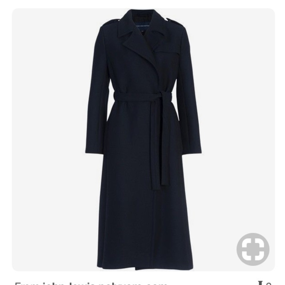 French Connection Navy Trench